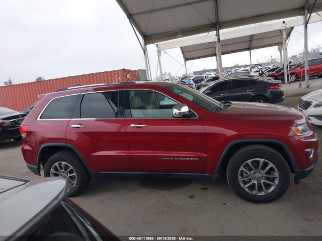 Продаж на аукціоні авто 2015 Jeep Grand Cherokee Limited, vin: 1C4RJFBGXFC779125, номер лоту: 46111995