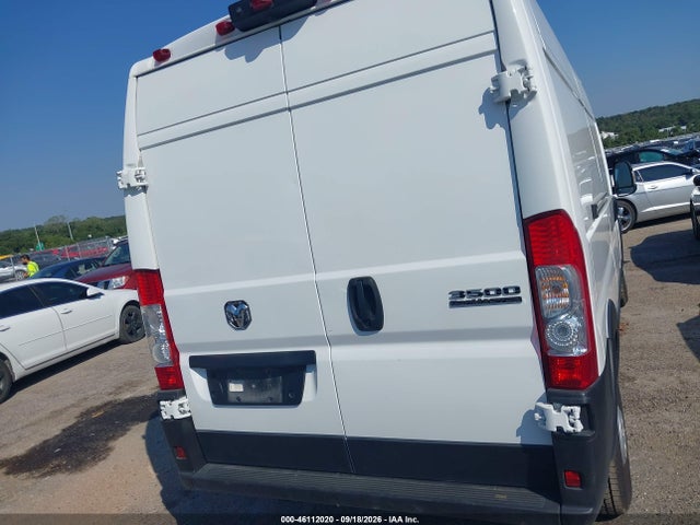 Продаж на аукціоні авто 2025 Ram Promaster 3500 Tradesman High Roof 159 Wb W/pass Seat, vin: 3C6MRVHG6SE550102, номер лоту: 46112020