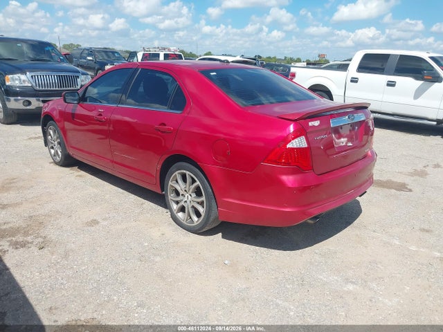 2012 Ford Fusion Sel მანქანა იყიდება აუქციონზე, vin: 3FAHP0JG2CR414532, აუქციონის ნომერი: 46112024