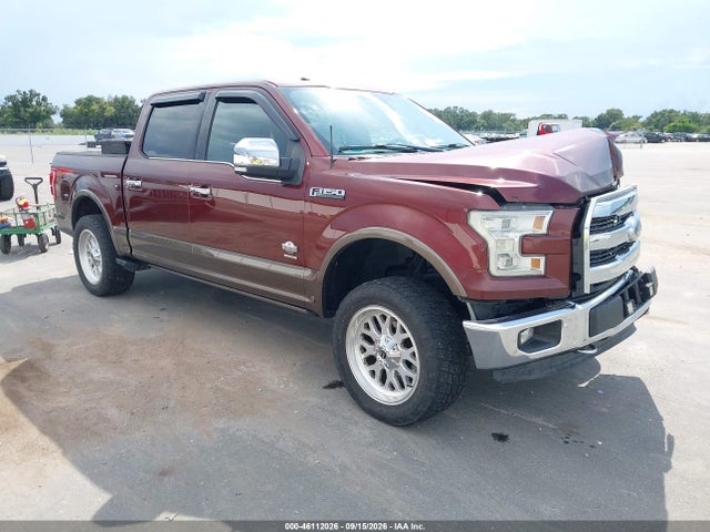 46112026 :رقم المزاد ، 1FTEW1EG0FFA32727 vin ، 2015 Ford F-150 King Ranch مزاد بيع