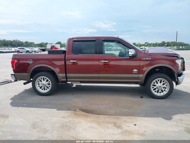 2015 Ford F-150 King Ranch მანქანა იყიდება აუქციონზე, vin: 1FTEW1EG0FFA32727, აუქციონის ნომერი: 46112026