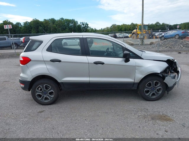 46112062 :رقم المزاد ، MAJ6S3FL9KC288177 vin ، 2019 Ford Ecosport S مزاد بيع
