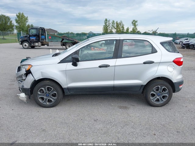46112062 :رقم المزاد ، MAJ6S3FL9KC288177 vin ، 2019 Ford Ecosport S مزاد بيع