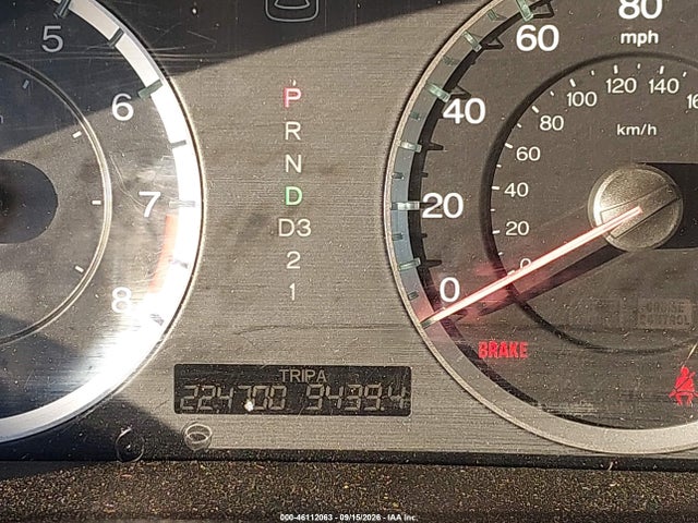 2010 Honda Accord 2.4 Ex მანქანა იყიდება აუქციონზე, vin: 1HGCP2F71AA066465, აუქციონის ნომერი: 46112063
