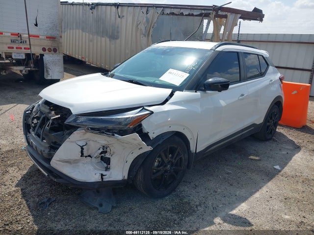 46112125 :رقم المزاد ، 3N1CP5DV6NL494454 vin ، 2022 Nissan Kicks Sr Xtronic Cvt مزاد بيع