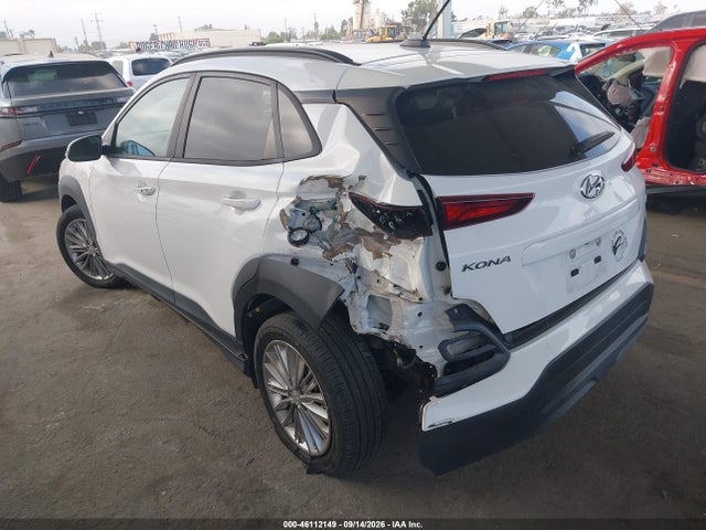 2021 Hyundai Kona Sel მანქანა იყიდება აუქციონზე, vin: KM8K2CAAXMU716507, აუქციონის ნომერი: 46112149