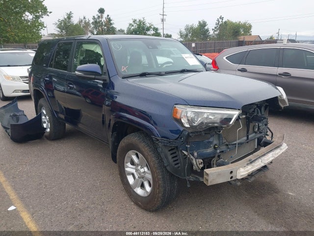 2020 Toyota 4runner Sr5 Premium მანქანა იყიდება აუქციონზე, vin: JTEBU5JR5L5777185, აუქციონის ნომერი: 46112153