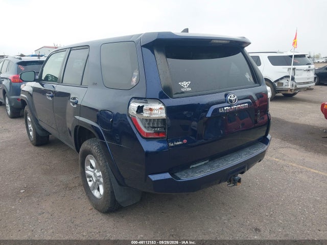 2020 Toyota 4runner Sr5 Premium მანქანა იყიდება აუქციონზე, vin: JTEBU5JR5L5777185, აუქციონის ნომერი: 46112153