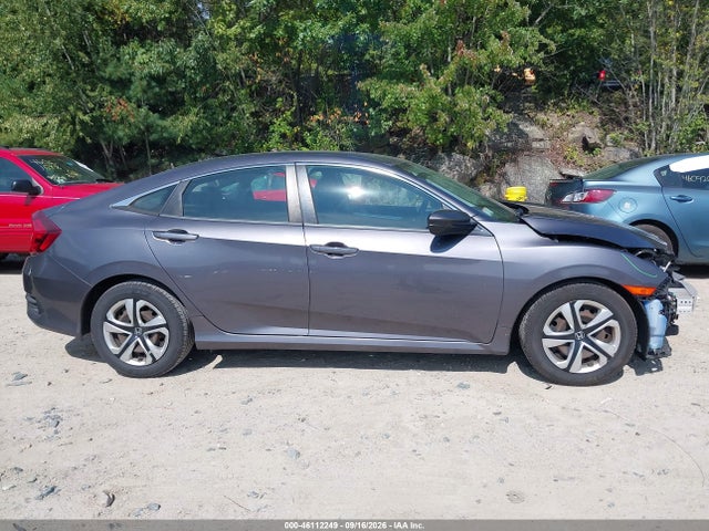 46112249 :رقم المزاد ، 19XFC2F55GE219229 vin ، 2016 Honda Civic Lx مزاد بيع