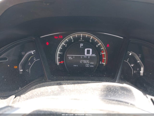 46112249 :رقم المزاد ، 19XFC2F55GE219229 vin ، 2016 Honda Civic Lx مزاد بيع