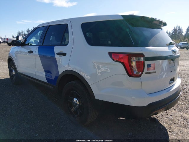 Auction sale of the 2017 Ford Utility Police Interceptor, vin: 1FM5K8AR9HGE25856, lot number: 46112344