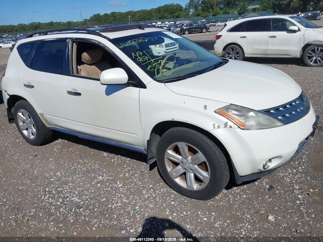 46112360 :رقم المزاد ، JN8AZ08W46W544174 vin ، 2006 Nissan Murano Sl مزاد بيع