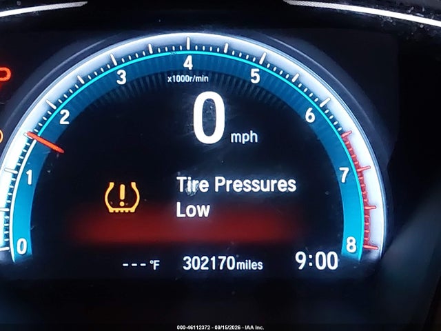 46112372 :رقم المزاد ، 19XFC1F38GE000323 vin ، 2016 Honda Civic Ex-t مزاد بيع