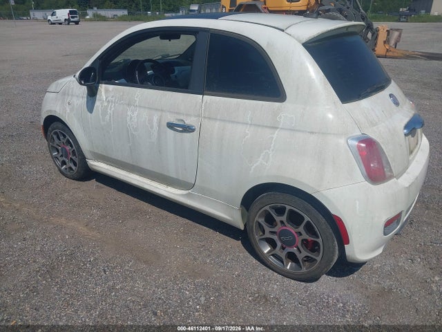 Продаж на аукціоні авто 2012 Fiat 500 Sport, vin: 3C3CFFBR2CT179731, номер лоту: 46112401