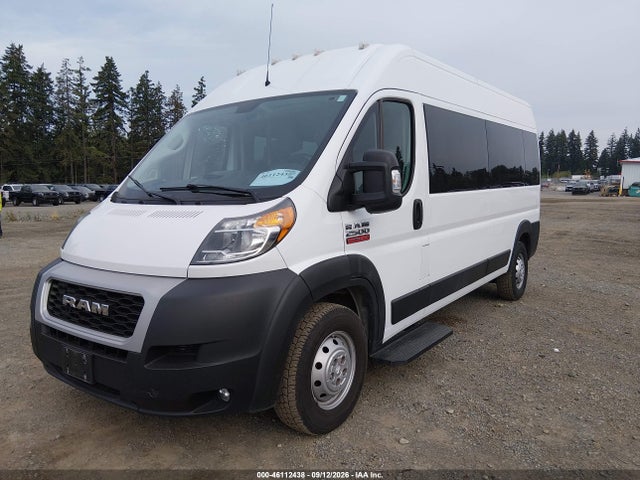 Продаж на аукціоні авто 2021 Ram Promaster 2500 Window Van High Roof 159 Wb, vin: 3C6LRVPG1ME513815, номер лоту: 46112438