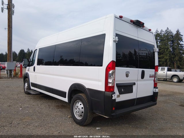 Продаж на аукціоні авто 2021 Ram Promaster 2500 Window Van High Roof 159 Wb, vin: 3C6LRVPG1ME513815, номер лоту: 46112438