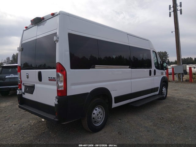 Продаж на аукціоні авто 2021 Ram Promaster 2500 Window Van High Roof 159 Wb, vin: 3C6LRVPG1ME513815, номер лоту: 46112438