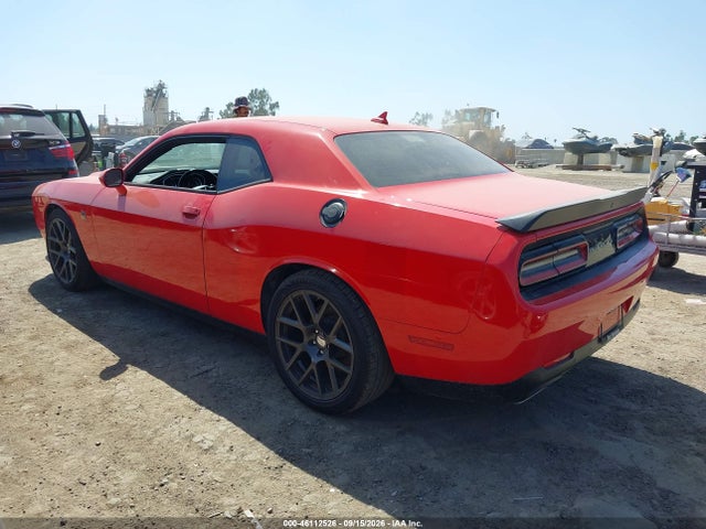 46112526 :رقم المزاد ، 2C3CDZFJ8GH143102 vin ، 2016 Dodge Challenger R/t Scat Pack مزاد بيع