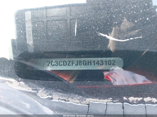46112526 :رقم المزاد ، 2C3CDZFJ8GH143102 vin ، 2016 Dodge Challenger R/t Scat Pack مزاد بيع