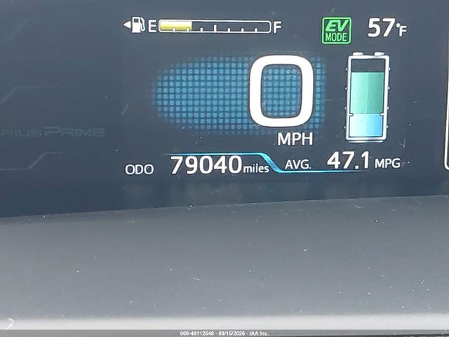 2018 Toyota Prius Prime Premium მანქანა იყიდება აუქციონზე, vin: JTDKARFP6J3073677, აუქციონის ნომერი: 46112548