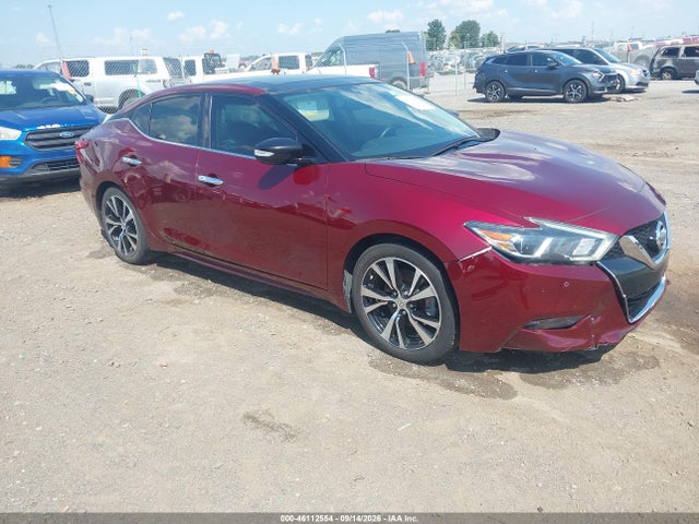 Auction sale of the 2018 Nissan Maxima 3.5 Sl, vin: 1N4AA6AP0JC397523, lot number: 46112554