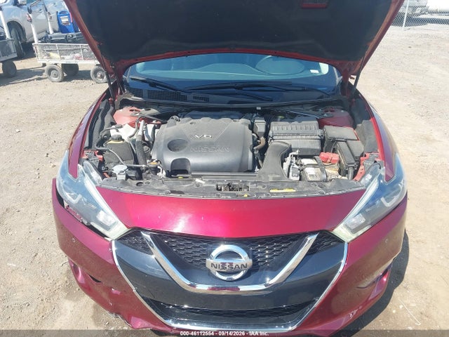 46112554 :رقم المزاد ، 1N4AA6AP0JC397523 vin ، 2018 Nissan Maxima 3.5 Sl مزاد بيع