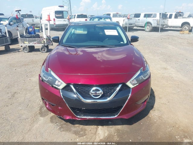 46112554 :رقم المزاد ، 1N4AA6AP0JC397523 vin ، 2018 Nissan Maxima 3.5 Sl مزاد بيع