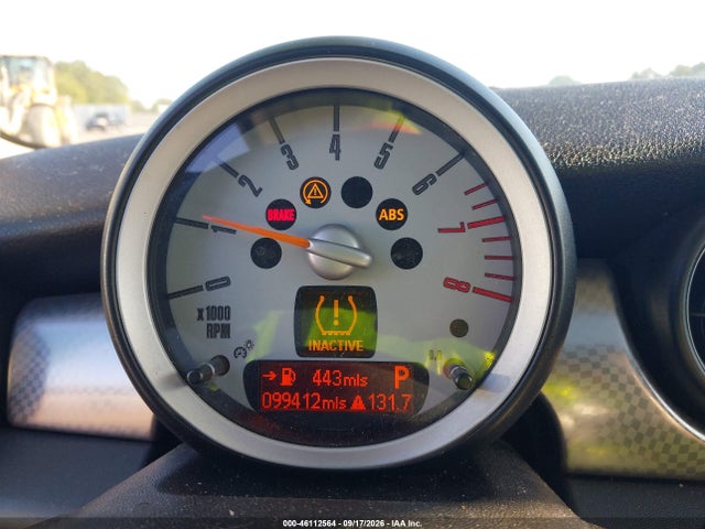 2008 Mini Cooper S მანქანა იყიდება აუქციონზე, vin: WMWMF73588TV32894, აუქციონის ნომერი: 46112564