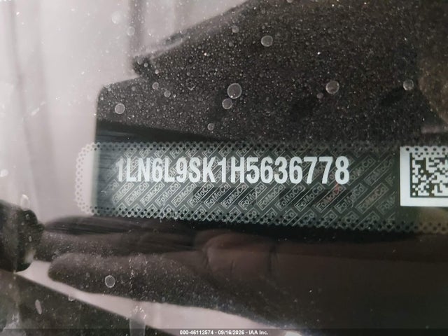 Lincoln Continental Select 2017 1LN6L9SK1H5636778 Image 9