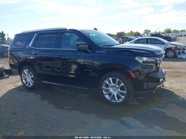 Продажа на аукционе авто 2022 Chevrolet Tahoe 4wd High Country, vin: 1GNSKTKL7NR160463, номер лота: 46112586