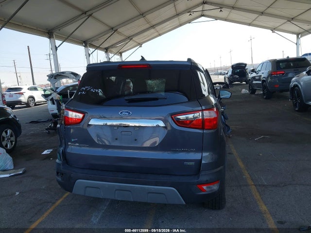 Aukcja sprzedaży 2020 Ford Ecosport Titanium, vin: MAJ3S2KE3LC370508, numer aukcji: 46112599
