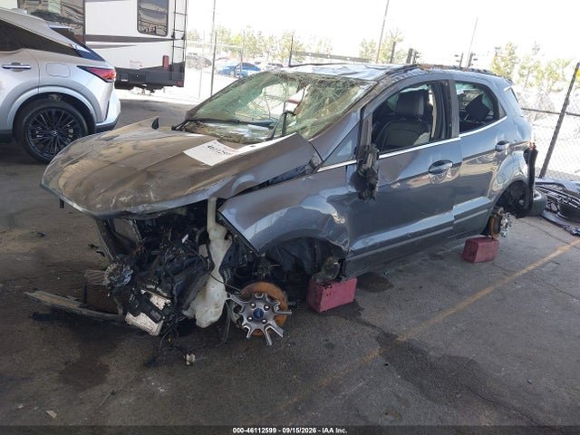 Aukcja sprzedaży 2020 Ford Ecosport Titanium, vin: MAJ3S2KE3LC370508, numer aukcji: 46112599