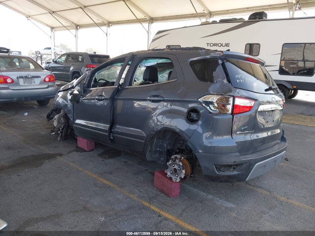 Aukcja sprzedaży 2020 Ford Ecosport Titanium, vin: MAJ3S2KE3LC370508, numer aukcji: 46112599