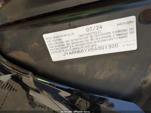 Yamaha YZFR1 2024 JYARN66YXRA001300 Image 10