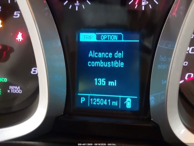 46112609 :رقم المزاد ، 1GNFLGEK2FZ135335 vin ، 2015 Chevrolet Equinox 2lt مزاد بيع