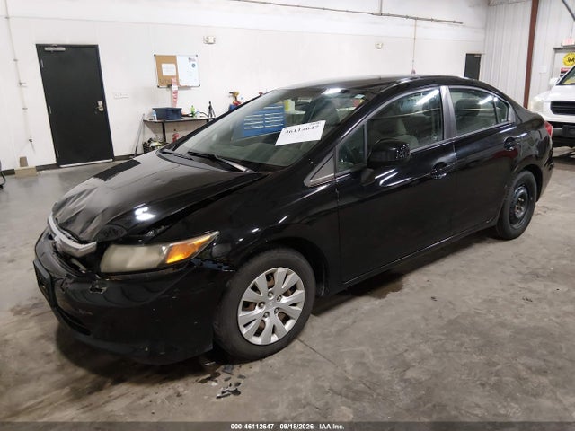 Aukcja sprzedaży 2012 Honda Civic Lx, vin: 19XFB2F58CE082753, numer aukcji: 46112647
