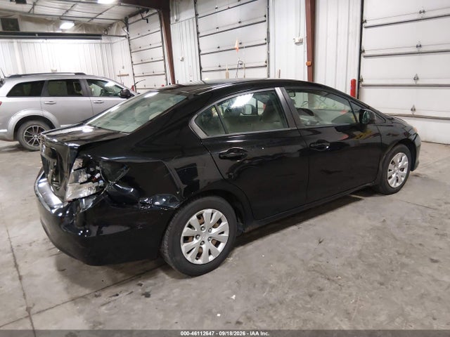 Aukcja sprzedaży 2012 Honda Civic Lx, vin: 19XFB2F58CE082753, numer aukcji: 46112647