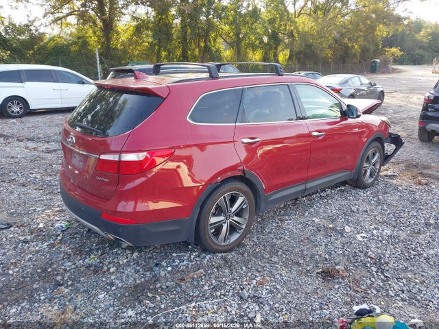 46112658 :رقم المزاد ، KM8SR4HF0FU128606 vin ، 2015 Hyundai Santa Fe Limited مزاد بيع