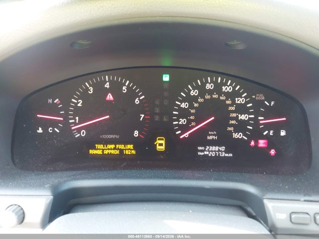 Aukcja sprzedaży 2002 Lexus Ls 430, vin: JTHBN30F220068561, numer aukcji: 46112665