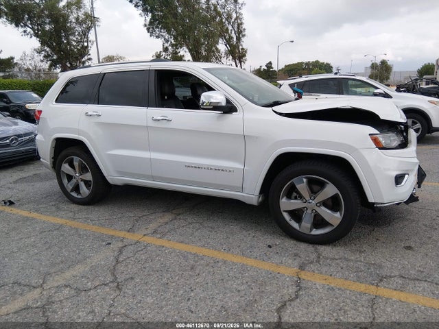 2014 Jeep Grand Cherokee Overland მანქანა იყიდება აუქციონზე, vin: 1C4RJECG1EC173722, აუქციონის ნომერი: 46112670