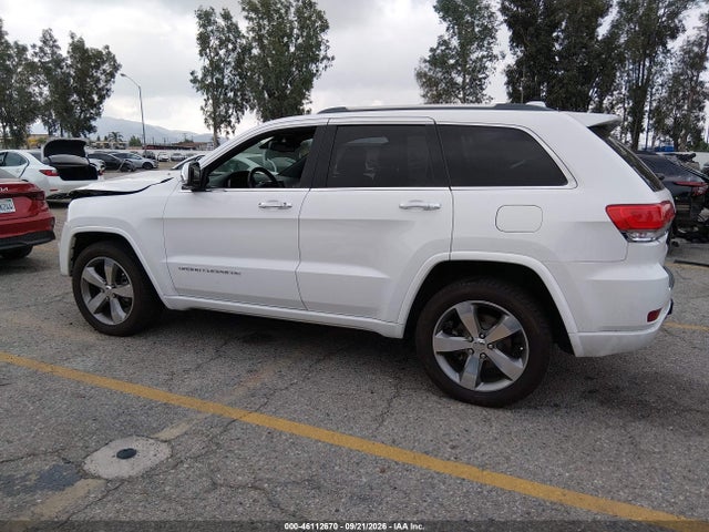 2014 Jeep Grand Cherokee Overland მანქანა იყიდება აუქციონზე, vin: 1C4RJECG1EC173722, აუქციონის ნომერი: 46112670