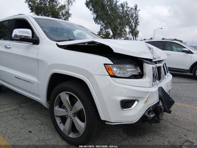 2014 Jeep Grand Cherokee Overland მანქანა იყიდება აუქციონზე, vin: 1C4RJECG1EC173722, აუქციონის ნომერი: 46112670