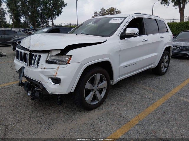 2014 Jeep Grand Cherokee Overland მანქანა იყიდება აუქციონზე, vin: 1C4RJECG1EC173722, აუქციონის ნომერი: 46112670