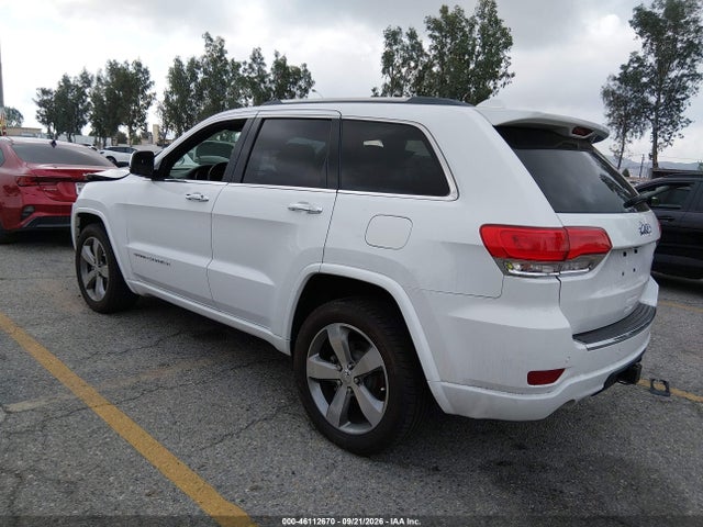 2014 Jeep Grand Cherokee Overland მანქანა იყიდება აუქციონზე, vin: 1C4RJECG1EC173722, აუქციონის ნომერი: 46112670