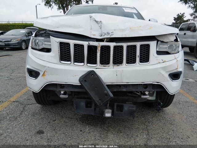2014 Jeep Grand Cherokee Overland მანქანა იყიდება აუქციონზე, vin: 1C4RJECG1EC173722, აუქციონის ნომერი: 46112670