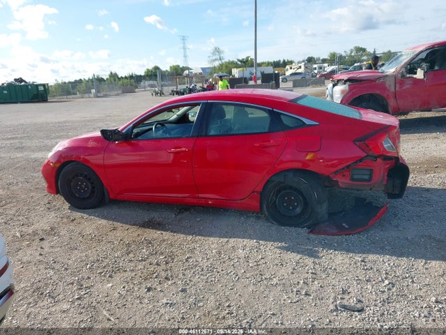 2020 Honda Civic Lx მანქანა იყიდება აუქციონზე, vin: 2HGFC2F66LH526756, აუქციონის ნომერი: 46112671