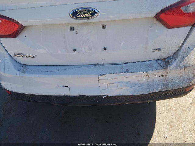 2014 Ford Focus Se მანქანა იყიდება აუქციონზე, vin: 1FADP3F28EL188026, აუქციონის ნომერი: 46112678