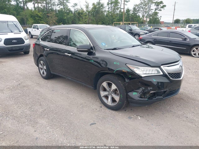 2014 Acura Mdx მანქანა იყიდება აუქციონზე, vin: 5FRYD4H20EB006389, აუქციონის ნომერი: 46112734