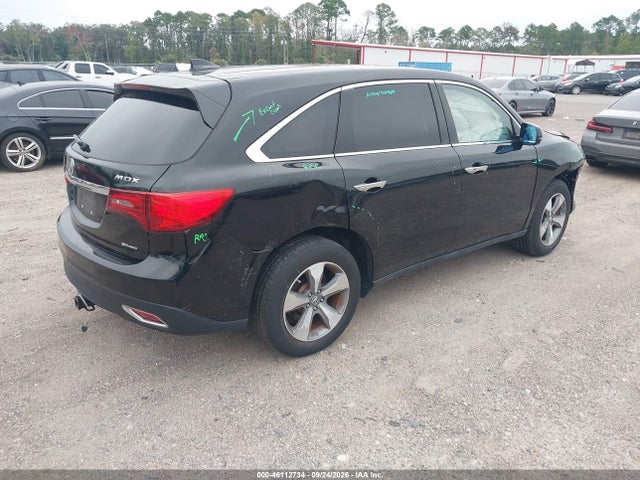 2014 Acura Mdx მანქანა იყიდება აუქციონზე, vin: 5FRYD4H20EB006389, აუქციონის ნომერი: 46112734