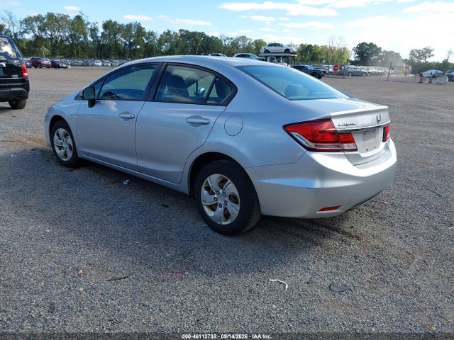 2015 Honda Civic Lx მანქანა იყიდება აუქციონზე, vin: 19XFB2F59FE106529, აუქციონის ნომერი: 46112738